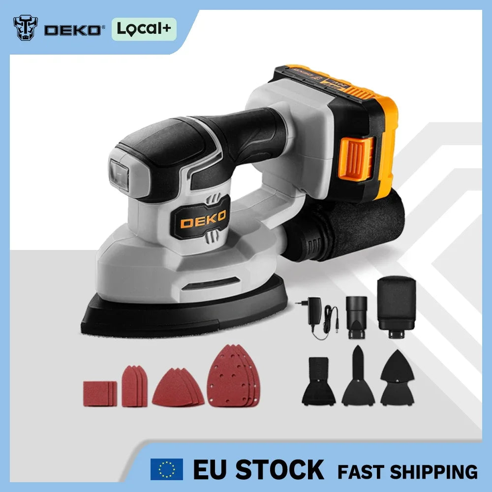 Ponceuse sans fil DEKO Delta 20V