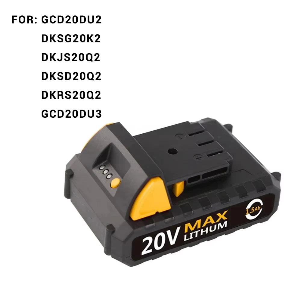 Batterie DEKO 20V Lithium-Ion pour outils sans fil